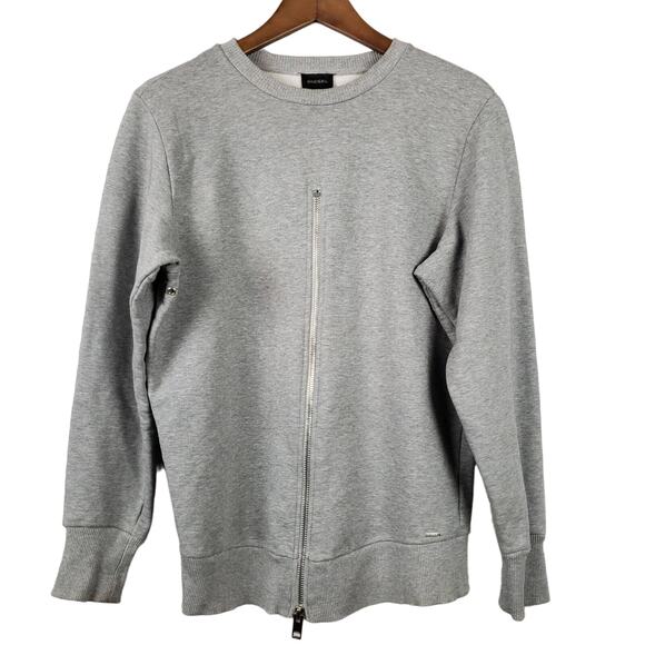 Diesel Pullover Sweatshirt Reverse Zipper Detail - S - Picture 1 of 5